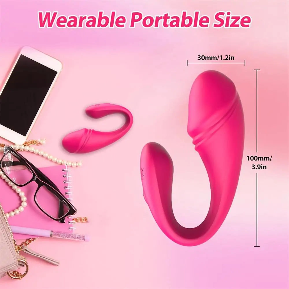 Remote Control G spot Vibrator Vaginal Anal Dildo Massager Adorime
