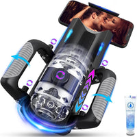 THRUST PRO GIGI - Male Stroker Hands Free Masturbator with Phone Stand & Foldable Handle