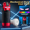 Iron Man 10 IN 1 Upgrade Pleasure System Male Masturbator with 5 Rub & 5 Vibration