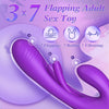 Flutter Bunny Rechargeable Silicone Flickering Rabbit Vibrator #Clit Rubbing #Fingering #Cunnilingus