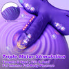 Strap On Thrusting Dildo Riding Vibrator with 12 Thrusting & Vibrating Modes