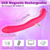 Double O Heaven 10 Function Vibrating Silicone Double Penetration Dildo (13.5in)