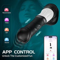 11.8" Wild Fantasy Horse Suction Cup Dildo with Thrust & Vibrations