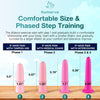 Silicone Pelvic Floor Dilator - 4pcs Set