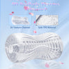 Clear TPE Male Masturbation Sleeve, Penis Training Sex Toy for Men