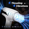 Open-Ended Thrusting Male Masterbator Vibrating Stroker with Smart APP Play