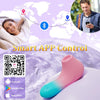 Wider & Softer Sucking Mouth Nipple Vibrator with APP Remote Control