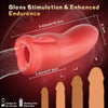 Sucking & Licking Male Masturbator – 9 Vibration & 3 Suction Modes, APP Controlled, Portable & Waterproof