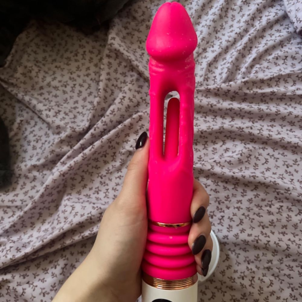 Fantasy For Her Rechargeable Thrusting Flapping Mini Sex Machine