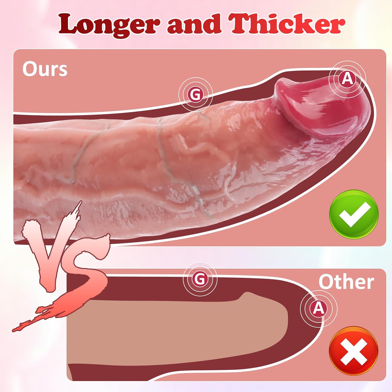 11.3’’ Huge Thick Dildo Silicone Realistic Big Giant with Strong Suction Cup