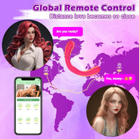 Double O Heaven 10 Function Vibrating Silicone Double Penetration Dildo (13.5in)