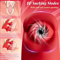 2025 Upgraded Clit Sucker Rotating Shaft – Stronger Suction, Wiggle Vibrations & Couples Play