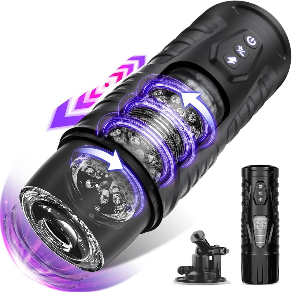 Martino AI Sync Interaction Male Masturbator with 7 Thrusting & 7 Rotating Modes