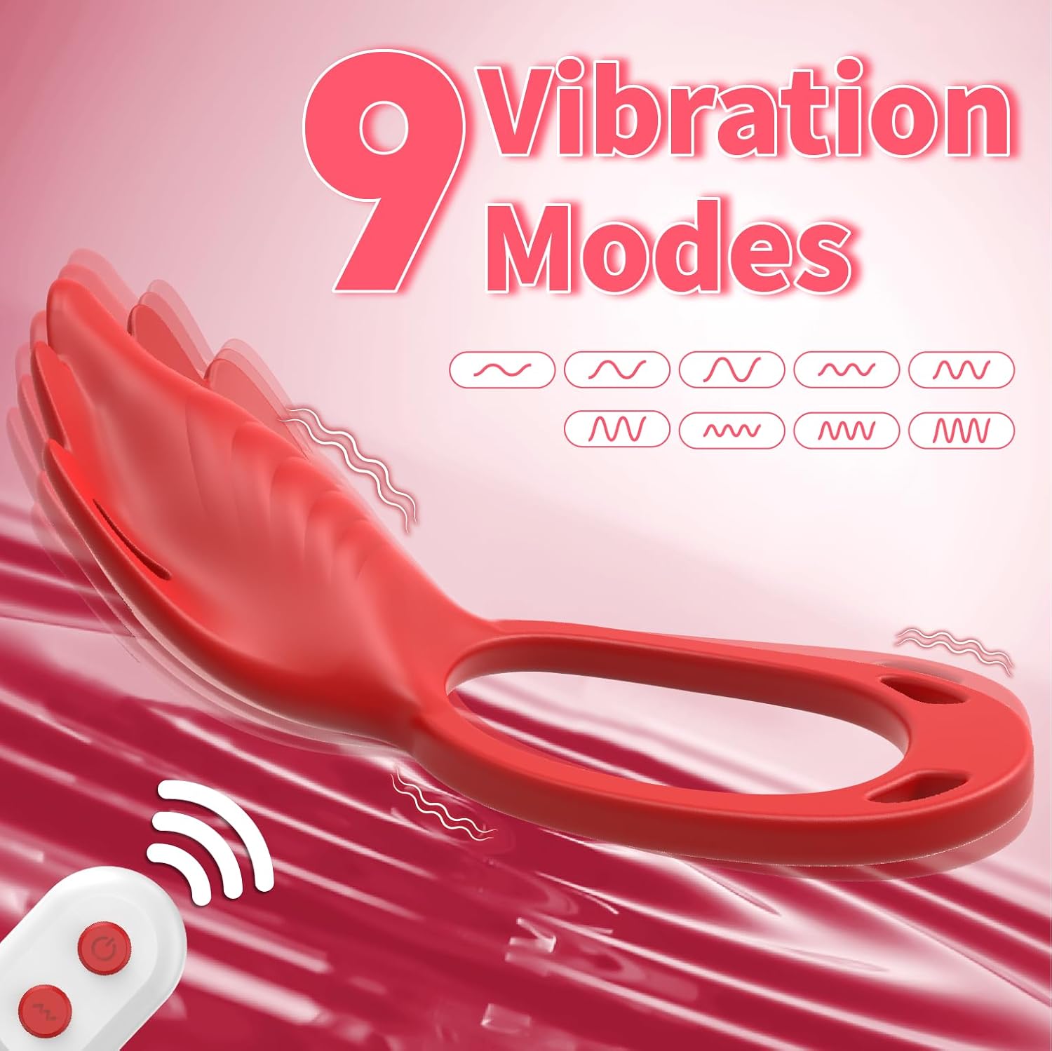 Rechargeable Remote-Control Pleasure Panty Vibrator with Harness