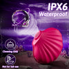 Rechargeable Venus Glow Shell-Shaped Clitoral Suction Stimulator