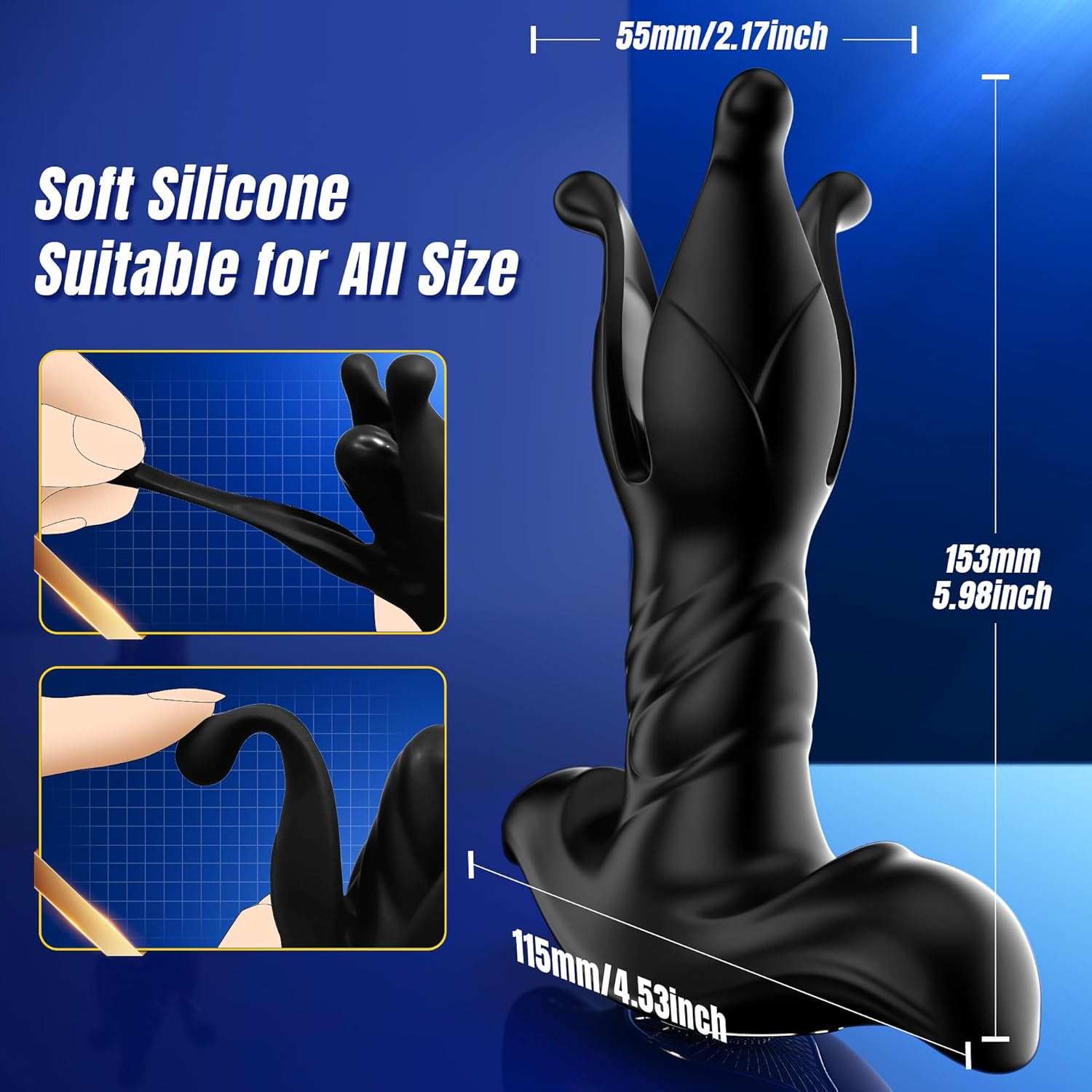 Anal Extender Trainer Upgraded Penis Trainer with Flapping Thrusting Vibrating