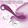 Portable Handle Smooth Insertable G Spot Clitoral Vibrator with 7 Vibrating Modes