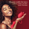 Rose Tongue Licking Toy with Thrusting Vibrator & Smart APP Control for Personalized Pleasure #Pussy Licking