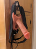 5-in-1 Strap on Hollow Dildo Penis Sleeve Male Vibrator Remote Control Multiple Modes