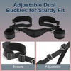 Open Wide Padded Adjustable Thigh Sling Position Aid & Demountable Handcuffs