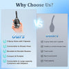 Remote Control Reusable 9 Holes Anal Douche Bottle for Colon Cleanse Men