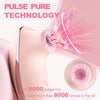 Next - Heating Pulse Pure Sucker APP Remote Clitoral Vibrator with 5 * 5 Suction