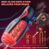 Heating Blowjob Machine with 9 Sucking & 9 Vibrating with Phone Holder APP Control