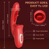 Amara - G Spot Flapping Vibrator with Kissing Function & Licking Tongue #Cunnilingus #Girls Playing #Lesbian