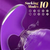Blend - 3 in 1 Adjustable G-Spot Vibrator Sucking Clit Stimulator