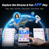 Open-Ended Thrusting Male Masterbator Vibrating Stroker with Smart APP Play