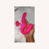 Double Wow Strapless Strap-On Dildo Vibrator 8 Inch