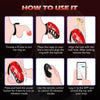 Vibrating Chastity Cage - Male Chastity Devices Cock Cage with 10 Vibrations, App & Remote Control