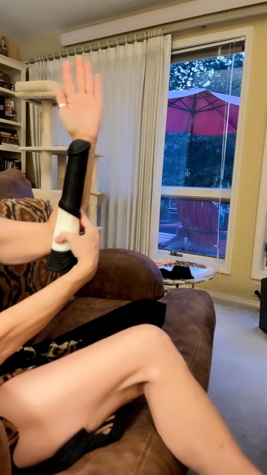 11.8" Wild Fantasy Horse Suction Cup Dildo with Thrust & Vibrations Bluetooth App Control - Ride a Cowboy Style