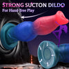 The Mini Stallion 10 Inch Thrusting Vibrating Playful Knotted Horse Dildo