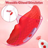 Dame Tongue Shape Wearable Clitoral Panty Vibrator with Bluetooth Remote Control