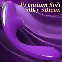 Blend - 3 in 1 Adjustable G-Spot Vibrator Sucking Clit Stimulator