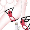 Rechargeable Remote-Control Pleasure Panty Vibrator with Harness