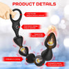 14.4 Inch Ultra-Soft Liquid Silicone Rechargeable Flexible Vibrating Anal Beads