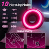 Unique Adaptive Inner Ring with Sexy Light Vibrating Cock Ring