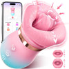 Pleasure Kiss Sensual Arouser 5IN1 Mouth Sucking Vibrator, 10 Tongue Licking, 3 Auto & 1 Manual Sucking #Pussy Eating #Girl on Girl #Face Riding