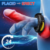 Adjustable O-Shape Vibrating Cock Ring with 10 Modes & App Control