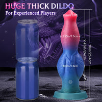The Mini Stallion 10 Inch Thrusting Vibrating Playful Knotted Horse Dildo