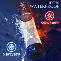 Submersible Automatic Penis Enlargement Pump with 4 Pressure Settings & 4 Suction Modes