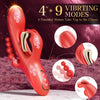 Satisfyer Threesome Rabbit Vibrator Dildo with Anal Beads & Pen Vibrator