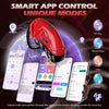 Vibrating Chastity Cage - Male Chastity Devices Cock Cage with 10 Vibrations, App & Remote Control