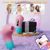 Wider & Softer Sucking Mouth Nipple Vibrator with APP Remote Control