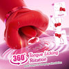 Pleasure Kiss Sensual Arouser 5IN1 Mouth Sucking Vibrator, 10 Tongue Licking, 3 Auto & 1 Manual Sucking #Pussy Eating #Girl on Girl #Face Riding