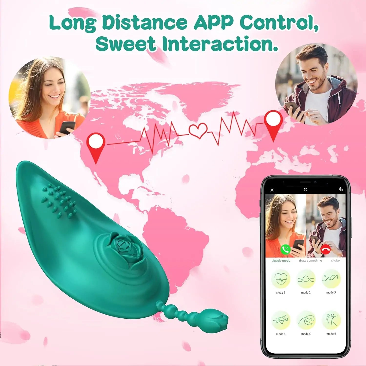 APP Remote Control Quiet Rose Toy Panties Vibrator #Free Gift