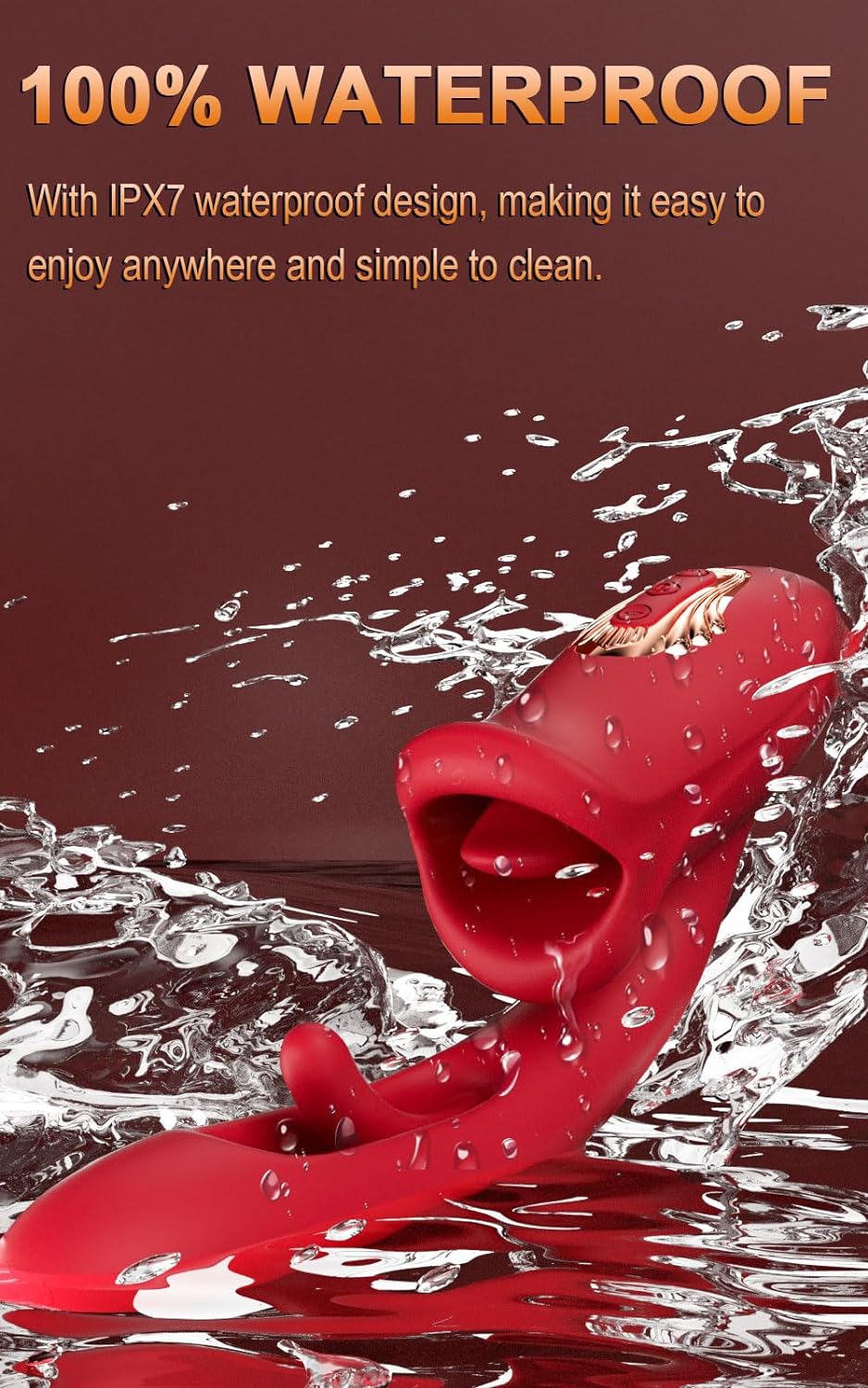 Amara - G Spot Flapping Vibrator with Kissing Function & Vibrating Tongue #Cunnilingus #Girls Playing #Lesbian
