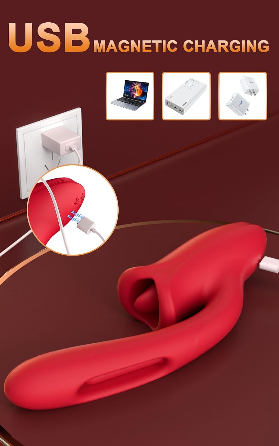 Amara - G Spot Flapping Vibrator with Kissing Function & Vibrating Tongue #Cunnilingus #Girls Playing #Lesbian